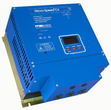 This is a picture of a PE VFD with in our d3 frame size.